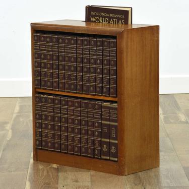 Encyclopedia Britannica Vintage Set W/ Bookcase