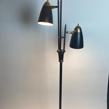 Mid Century Atomic Style Adjustable Floor Lamp