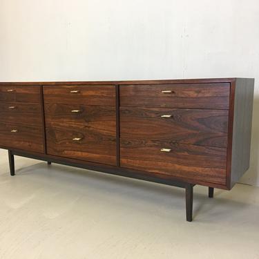 Danish Modern Rosewood Dresser Credenza by Jack Cartwright for Founders 