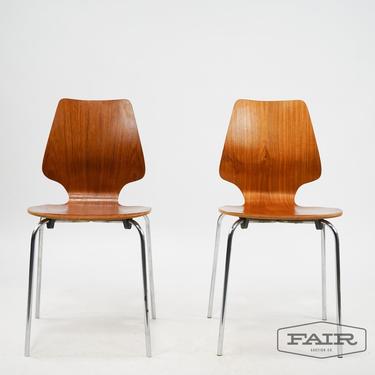 Pair of Ant Chair Style Bentwood Chairs