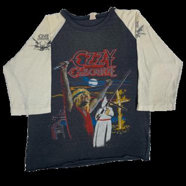 Vintage Ozzy Osbourne "Diary Of A Madman" Raglan Shirt
