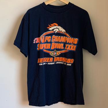 Logo 7 Denver Broncos Super Bowl Champions Navy Shirt