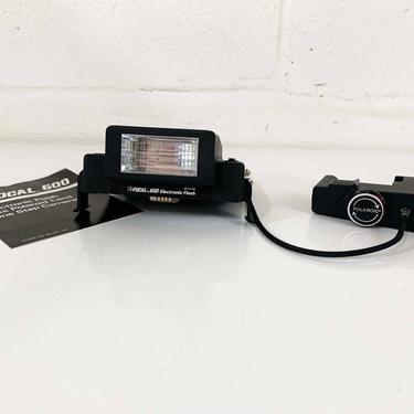 Vintage Focal 600 Electronic Flash For Polaroid Self-Timer Selfie Film Camera Land One Step Cameras OneStep 
