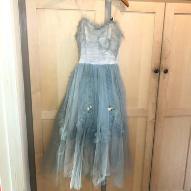 50s Prom Dress- 1950s Clothing- 50s Party Outfit- XXS 