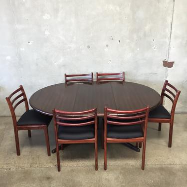 Rosewood Dining Set Made in Denmark