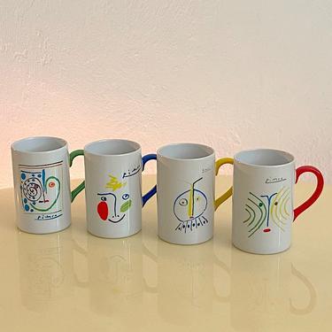 Picasso Crayon Collection Mugs