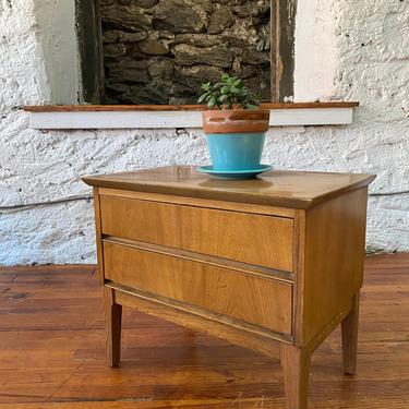 Mid century nightstand Dixie furniture end table mid century side table 
