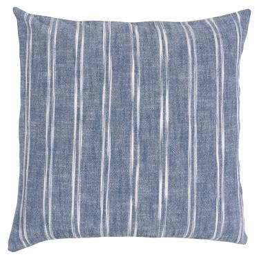 Inverse Stripe Pillow Blue