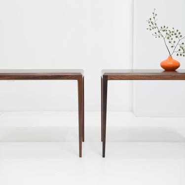 Rosewood Side Tables, Johannes Andersen, CFC Møbelfabrik, Denmark, c. 1960s