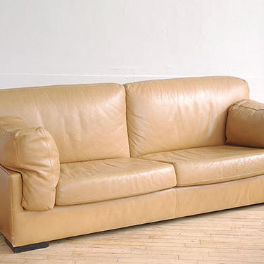 Ligne Roset Leather Sofa