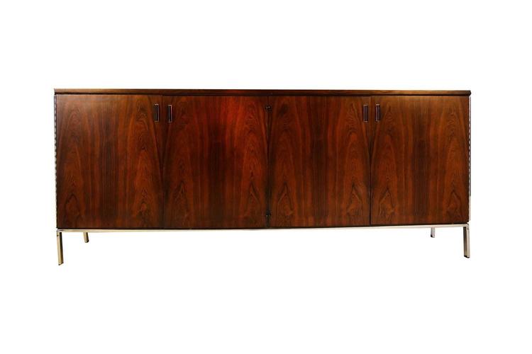 Mid Century Rosewood Sideboard Harvey Probber Style 