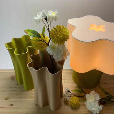 MILA Decor Vase 01 - Designed and Sustainably made by Honey & Ivy Studio in Portland, Oregon 