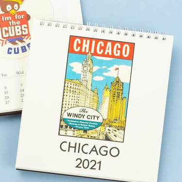 2021 Chicago Desk Calendar