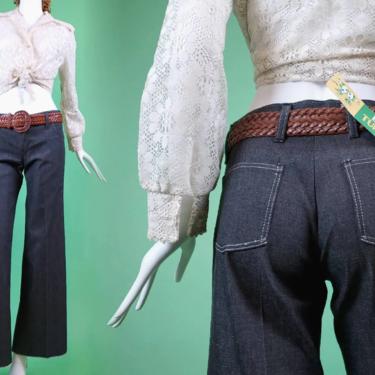 Deadstock 70s Turtle Bax jeans. Bell bottom hip huggers. Various sizes. 