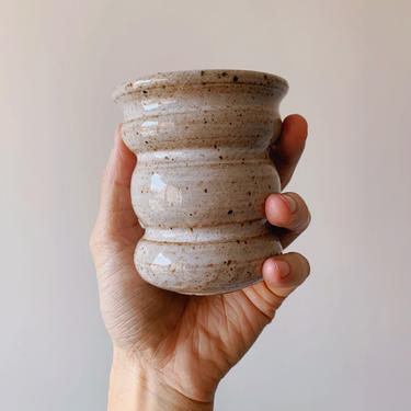 SECONDS SALE // Wavy Baby wine cup // handmade pottery 