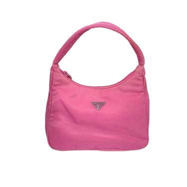 Prada Baby Pink Nylon Shoulder Bag