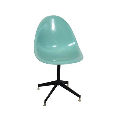 Fiberglass Shell Chair Sea Foam Green Aqua Green 