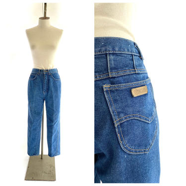 80s Gitano high waisted light wash jeans - 29&amp;quot; waist 