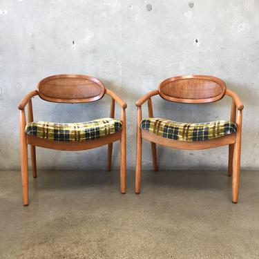 Pair of Rare Mid Century Lounge Chairs