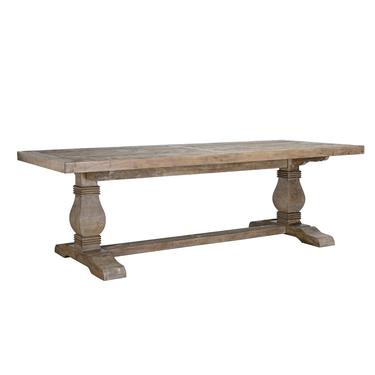 94&quot; Reclaimed Wood Trestle Dining Table by Terra Nova Designs Los Angeles 