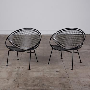 Pair of Salterini “Radar” Lounge Chairs by Maurizio Tempestini
