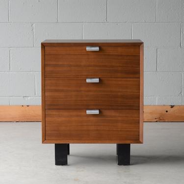 1950's George Nelson for Herman Miller Chest of Drawers Walnut 