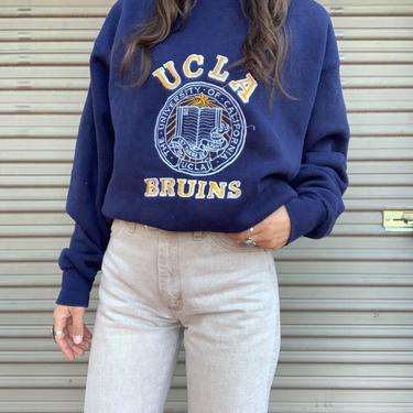 Vintage UCLA Bruins Santee Heavy Sweats by Pluma Made in USA Pullover Sweater Sweatshirt 