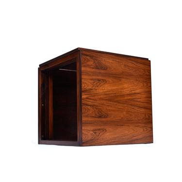 Kai Kristiansen Danish Modern Rosewood Cube Nesting Tables 