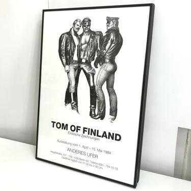 Vintage Tom Of Finland Exhibition Print