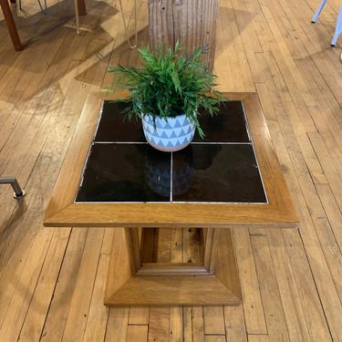 Drexel Side Table w/ Tile Inlay