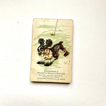Vintage Dog Themed Publicity Playing Cards, incomplete set 