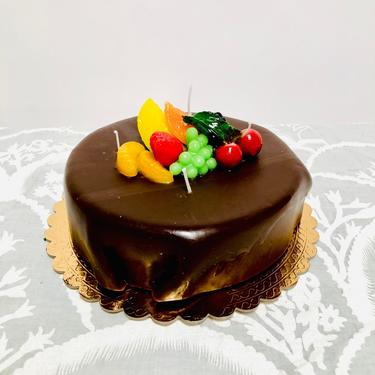 CERERIA INTRONA Cassata Chocolate Cake Candle