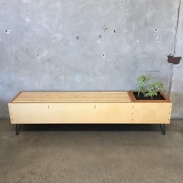 The Case Study Bench by Valiant Vintage
