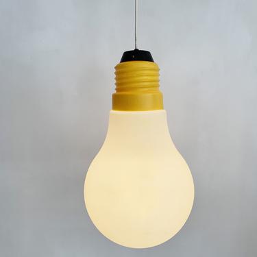 1970s Ingo Maurer Plastic Bulb Bulb Lamp