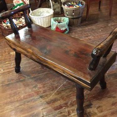 Just In Wood Bench solid $170. #solid #wood #bench #shawmainstreets #seeninshaw #ustreet #neptunecity #asburynjvintage #14thstreetdc