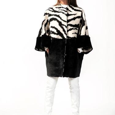 Couture Zebra Coat