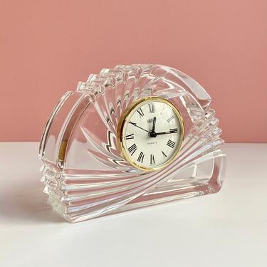 Crystal Mikasa Clock 