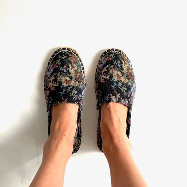 woven tapestry flats 
