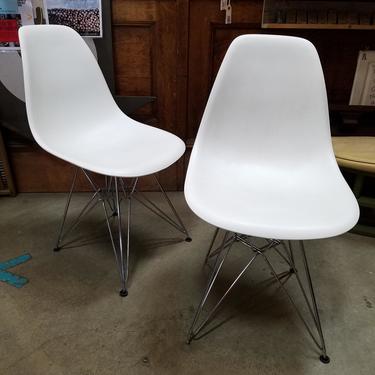 MCM Style Eiffel Side Chair Pair By Interior Icons