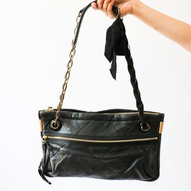 Lanvin Quilted Chain Strap Shoulder Bag