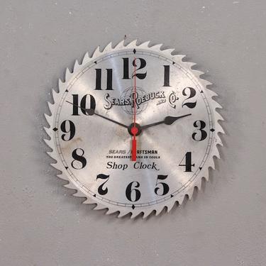 Sears Roebuck Saw Blade Clock