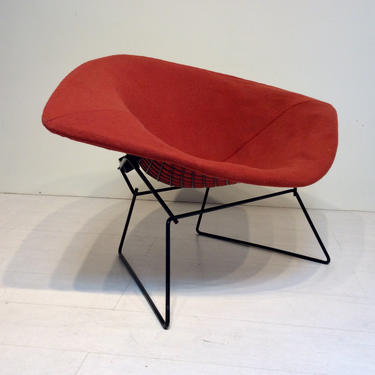 Mid Century Modern Large Diamond Chair by Harry Bertoia for Knoll 