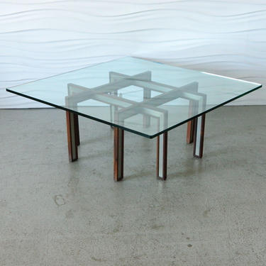 HA-15037 Henning Korch Rosewood & Steel Coffee Table