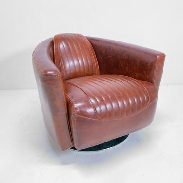 Leather Club Chair 