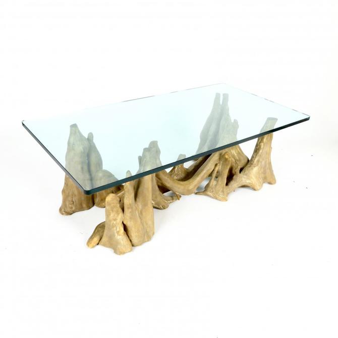 Cypress Knees Coffee Table Sculpture, Cypress Knee Coffee Table