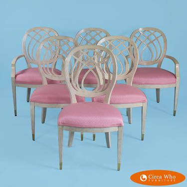Set of 6 Charisma Chairs by Henredon