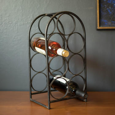 Mid-Century Modern Arthur Umanoff Wine Rack 