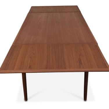 Teak Dining Table w two Leaves - 2253