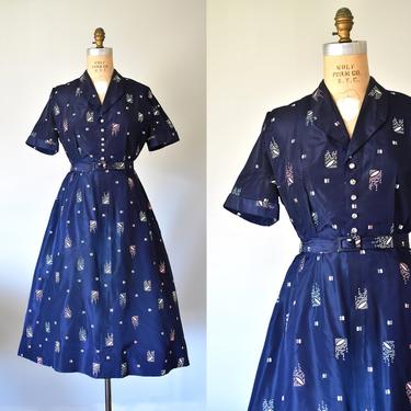 Maisel 1950s dress, blue 50s dress,  rockabilly dress 