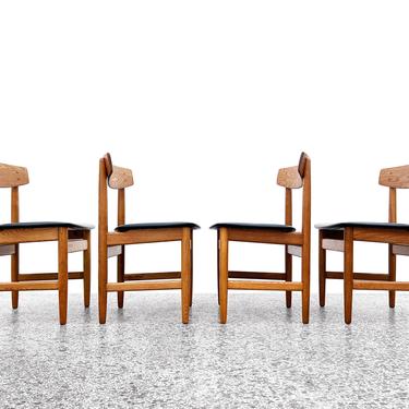 Børge Mogensen Øresund Dining Chairs for Karl Anderson and Söner - Set of Four 